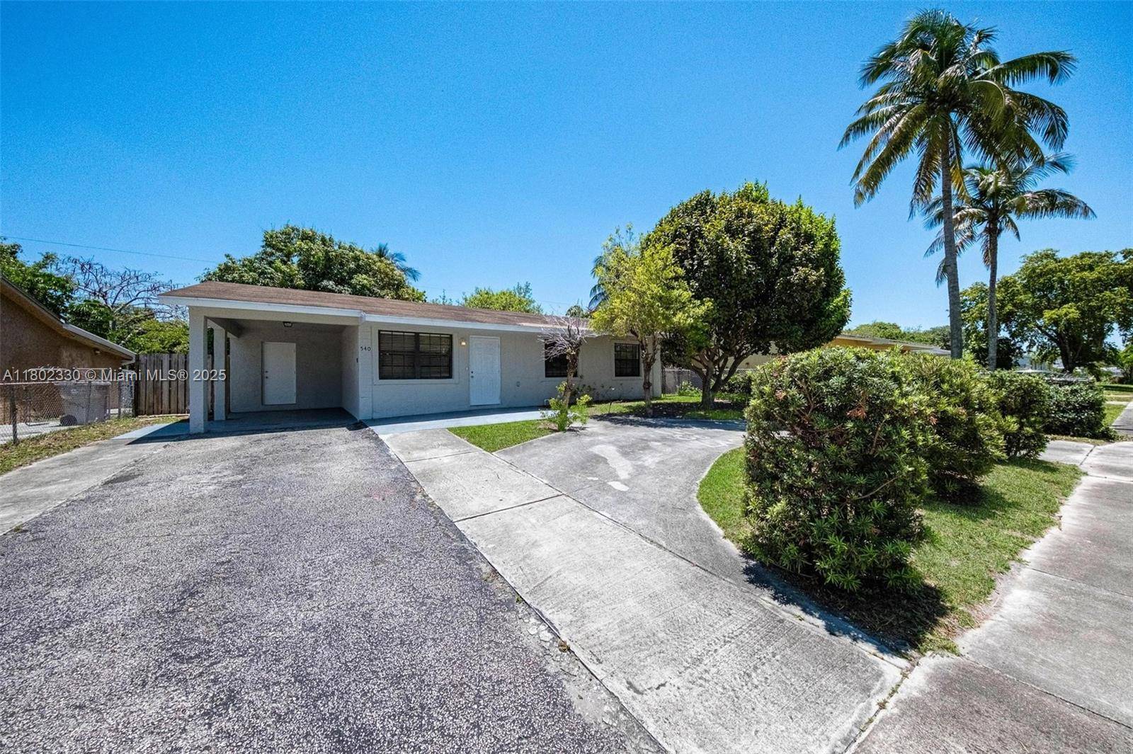 Pompano Beach, FL 33060,540 NW 7th Ter
