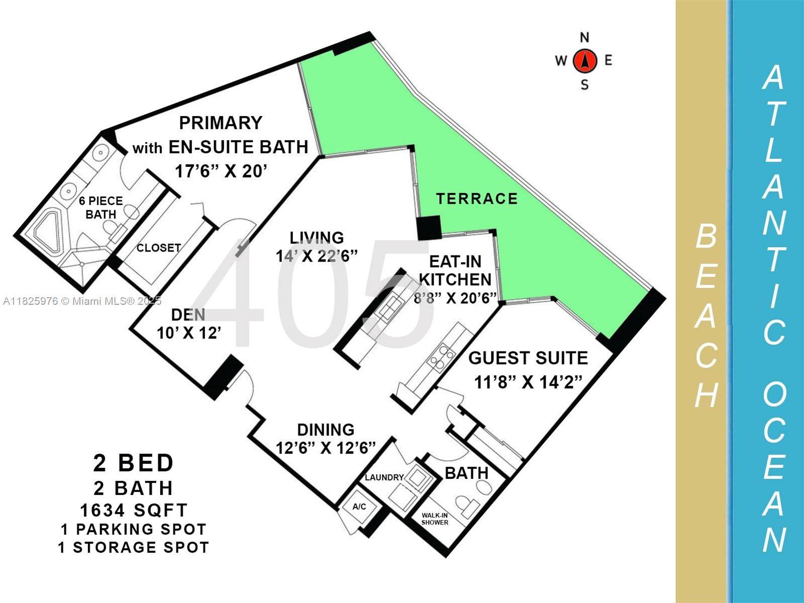 Fort Lauderdale, FL 33308,3200 N Ocean Blvd #405
