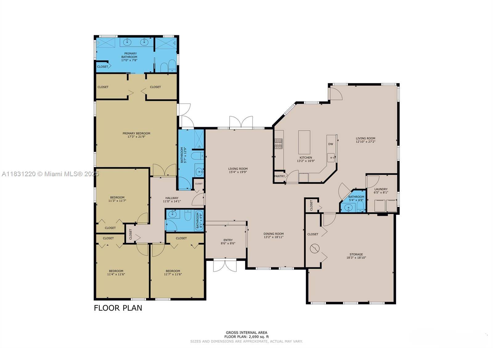 Palmetto Bay, FL 33157,8229 SW 173rd Ter