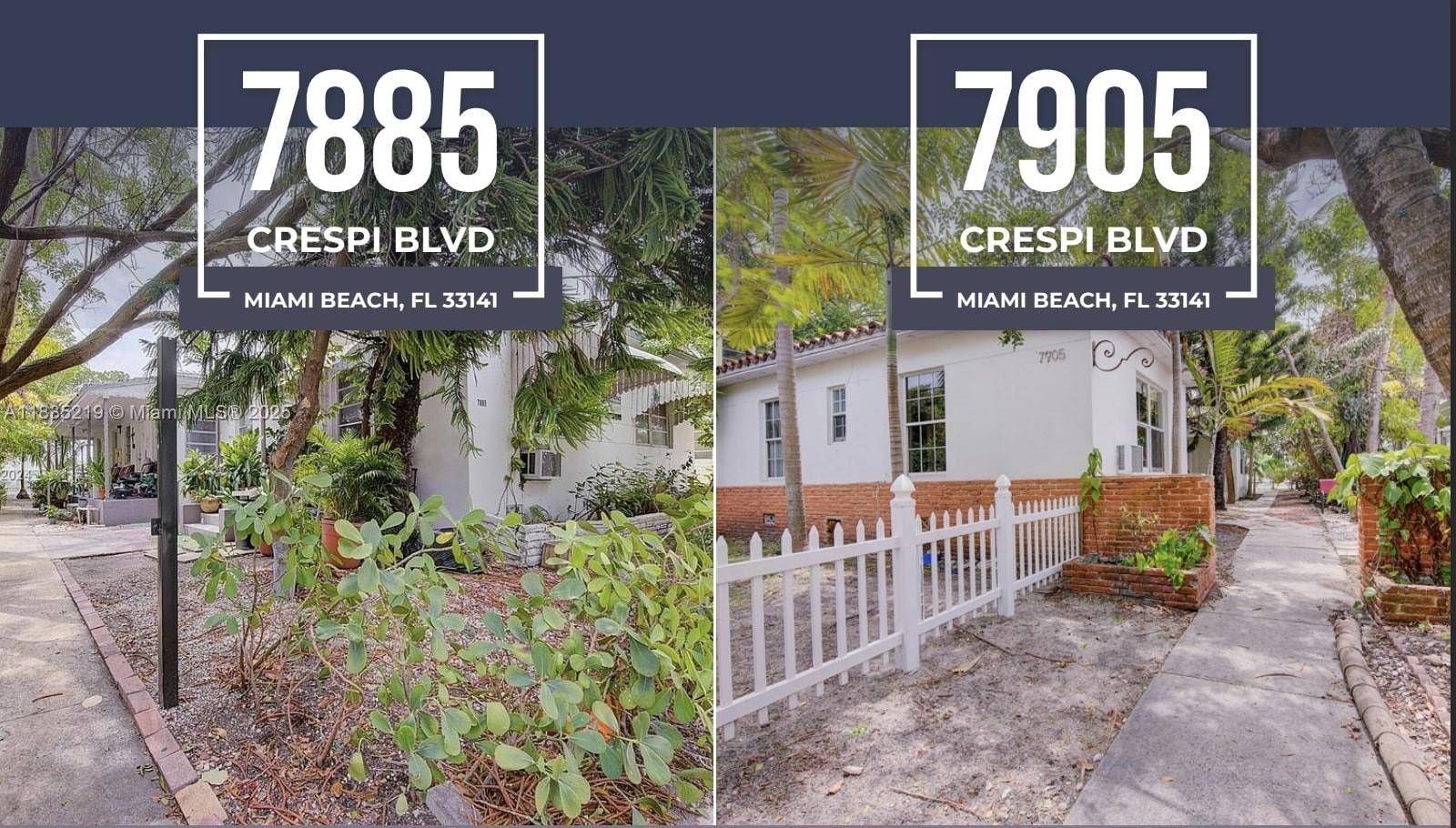 Miami Beach, FL 33141,7905 Crespi Blvd