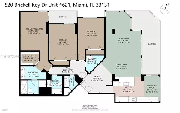 Miami, FL 33131,520 Brickell Key Dr #A621