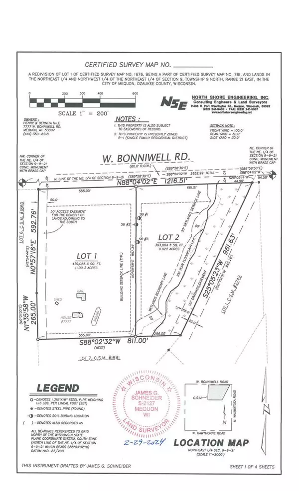 Lt2 W BONNIWELL ROAD, Mequon, WI 53097