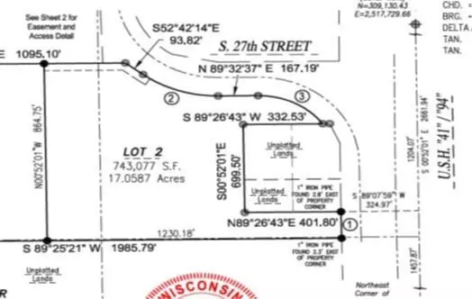 Lt2 W 7 MILE ROAD #Lt2, Caledonia, WI 53108