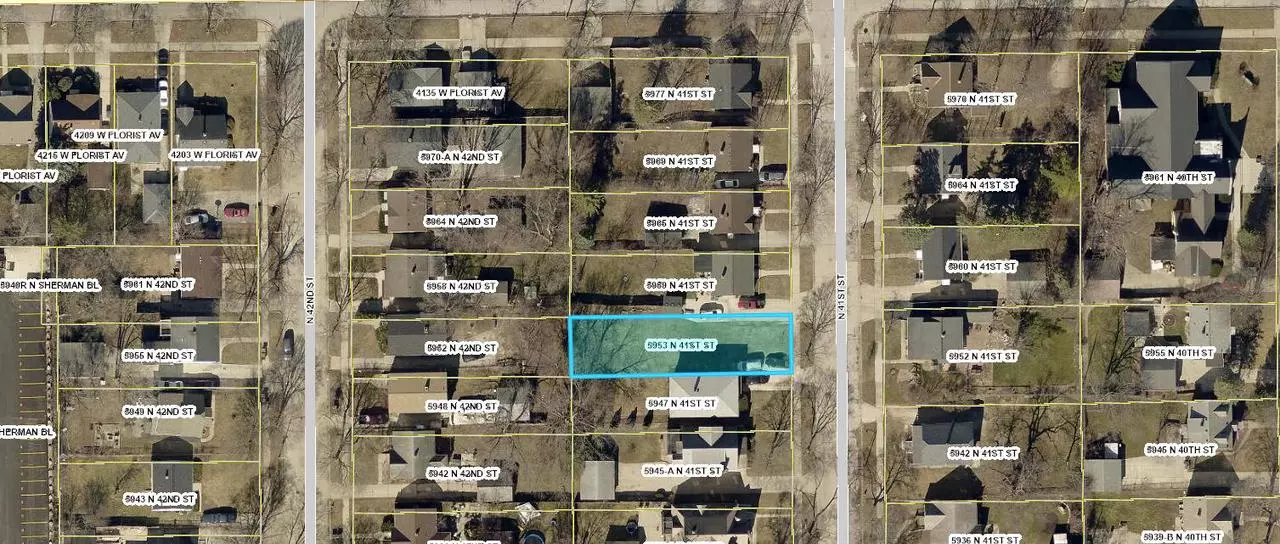 5953 N 41ST STREET, Milwaukee, WI 53209