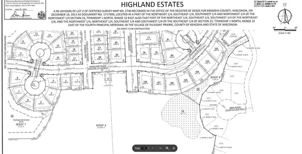 Pleasant Prairie, WI 53158,Lt108 HIGHLAND PLACE