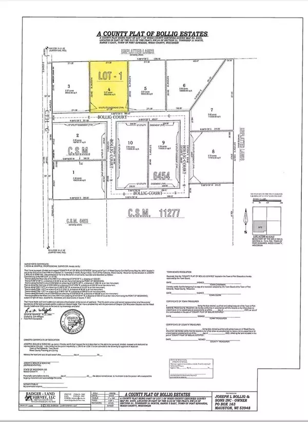 Nekoosa, WI 54457,Lot 4 Bollig Court