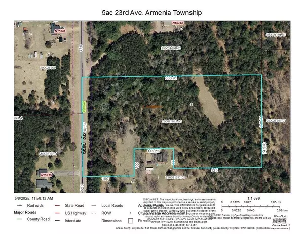 Nekoosa, WI 54457,5 acres 23rd Avenue