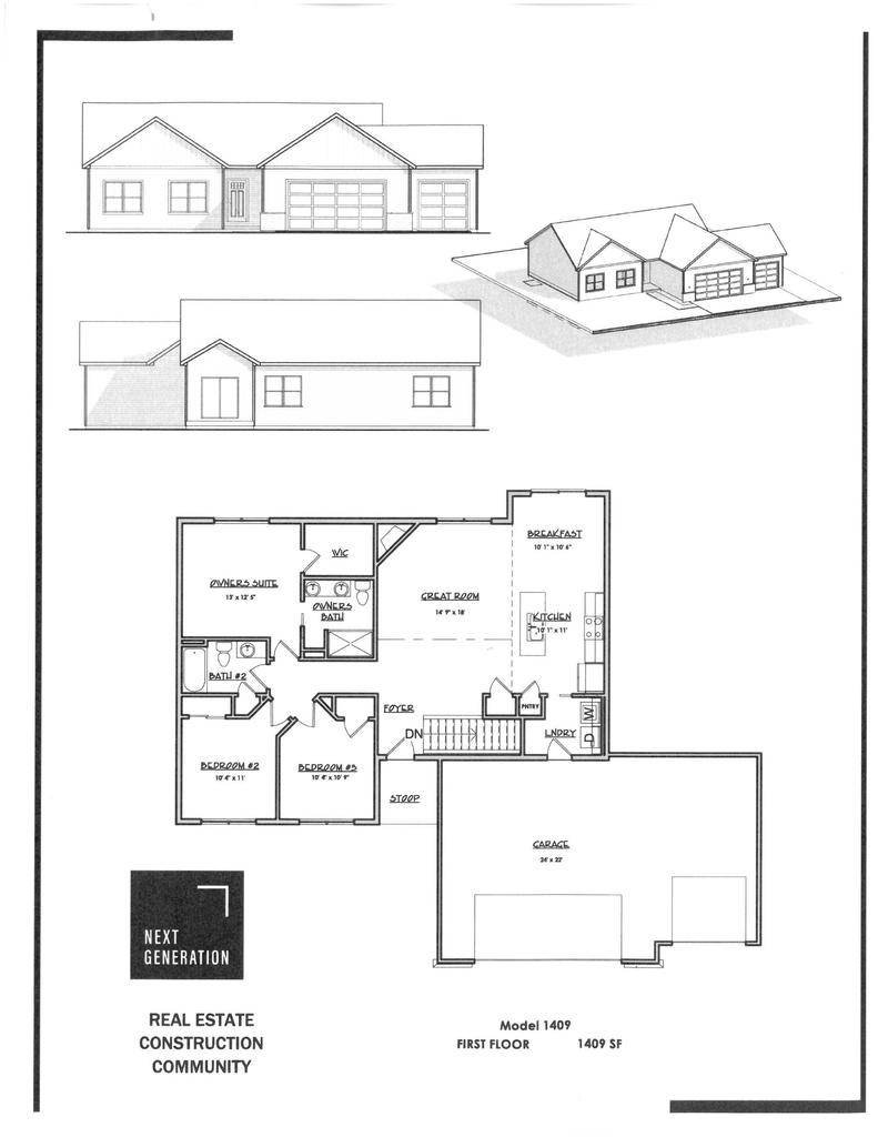 134 E Evergreen Lane, Milton, WI 53563