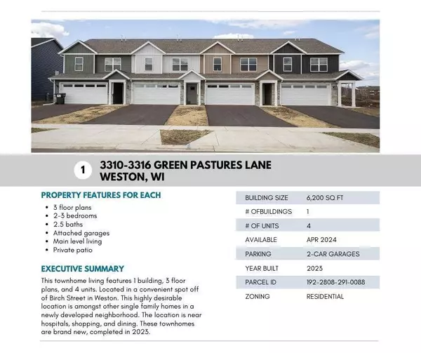 Weston, WI 54476,3310-3316 Green Pastures Lane