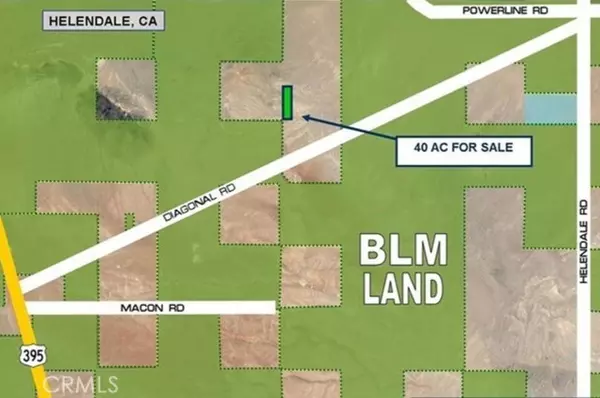 Helendale, CA 92342,40 AC Near Diagonal Trail