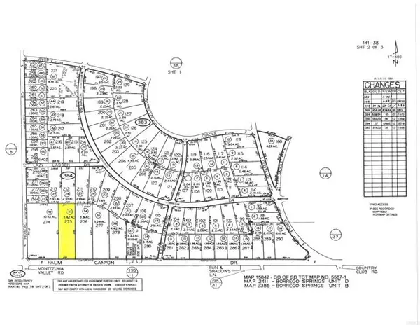 Borrego Springs, CA 92004,Palm Canyon Dr Lot 275