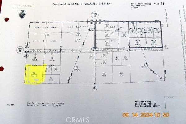 0 Ap# 0539-081-15-0000, Newberry Springs, CA 95843