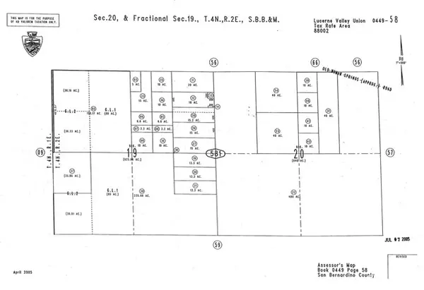 0 Santa Fe Fire Road, Lucerne Valley, CA 92356