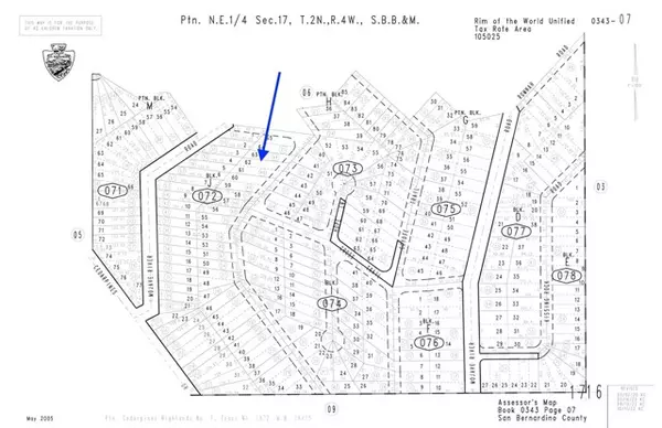 61 Lots 61 & 62 Near Mojave River Road, Cedarpines Park, CA 92322