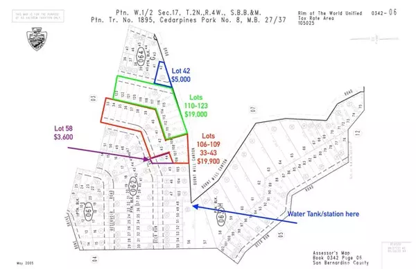 Cedarpines Park, CA 92322,42 Lot 42 Burnt Mill Canyon Road