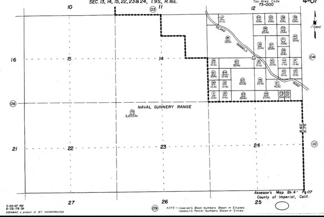 0 W2 of SW4 Of SE4 SEC 13 9-16 5, Brawley, CA 92227