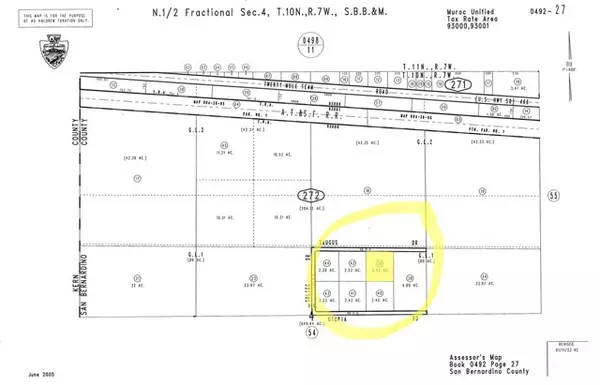 0 So. of Hwy 58 #2, Boron, CA 93516