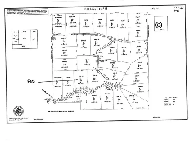 0 Old Cattle Trail, Anza, CA 92539