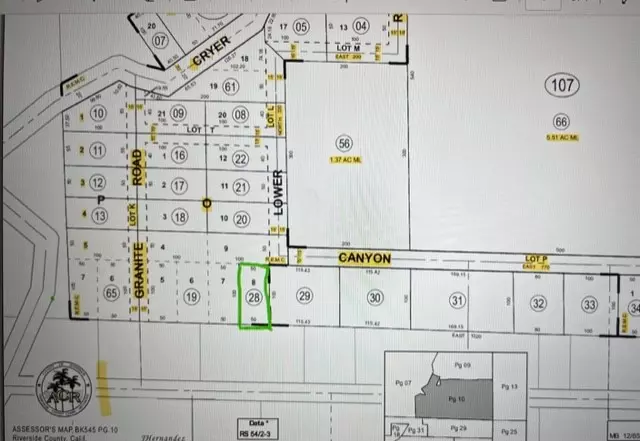 0 Canyon, Banning, CA 92220