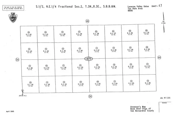 0 N/O Old Woman Springs Road, Lucerne Valley, CA 92356