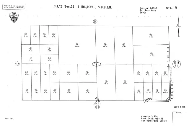 0 0423-191-09-0000, CA San Berna, Barstow, CA 92311