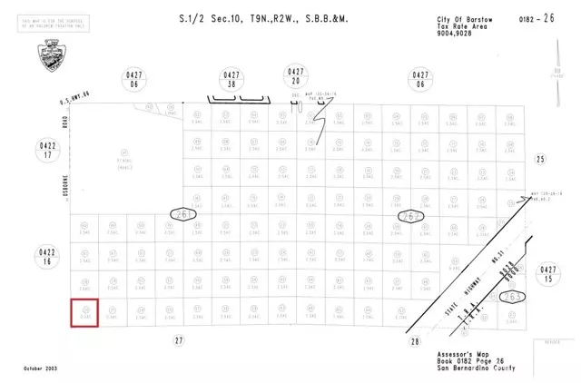 Barstow, CA 92311,0 Osborne Street