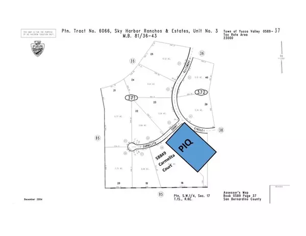 Yucca Valley, CA 92284,0 Carmelita Circle