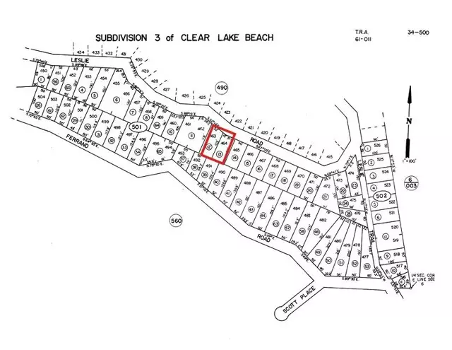 Lucerne, CA 95458,6907 Leslie Road