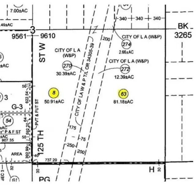 Antelope Acres, CA 93536,0 Vac/Ave H/Vic 125 Stw