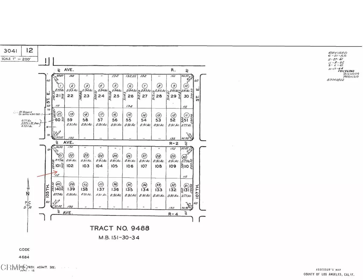 Littlerock, CA 93543,COR AVE R2 105th St E