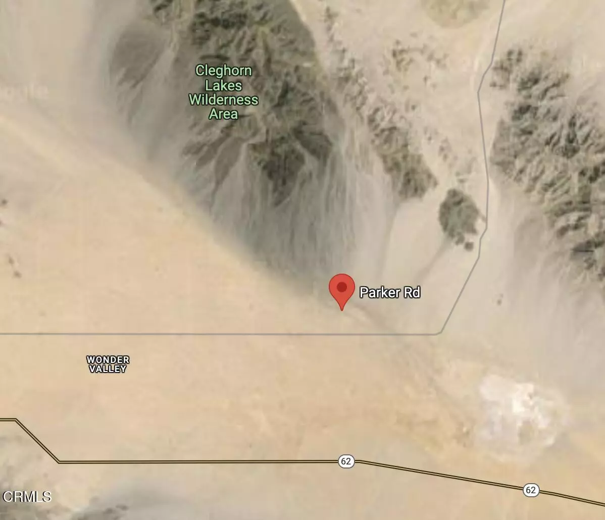 Wonder Valley, CA 92277,0 Parker Road