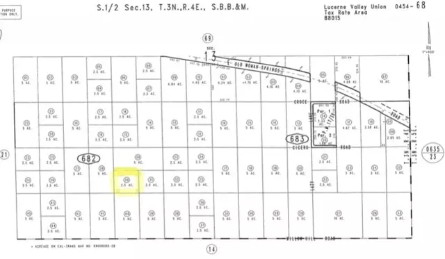 0 South Cholla Road, Johnson Valley, CA 92285