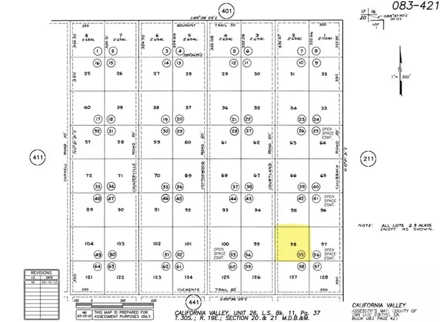 Santa Margarita, CA 93453,0 Courtland Road