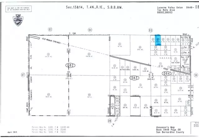 0 East End Road, Lucerne Valley, CA 92356