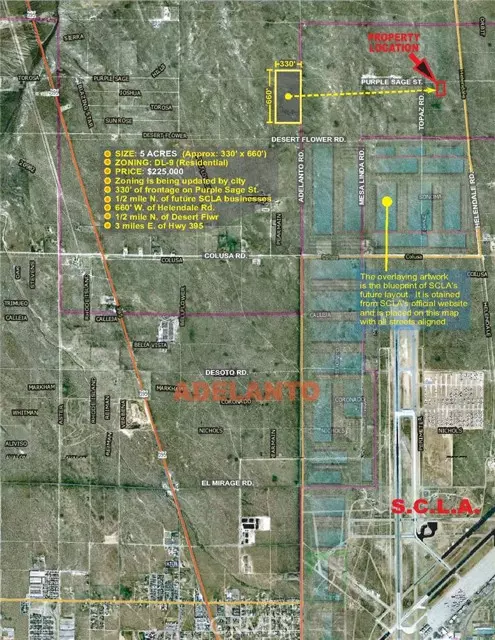 0 Helendale Rd. & Purple Sage Avenue, Adelanto, CA 92301