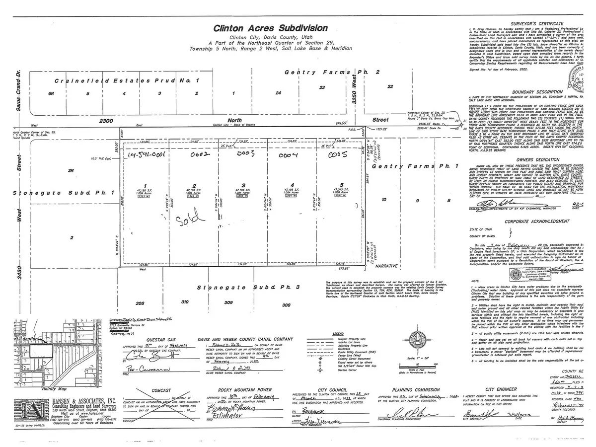 Clinton, UT 84015,3287 W 2300 N #5