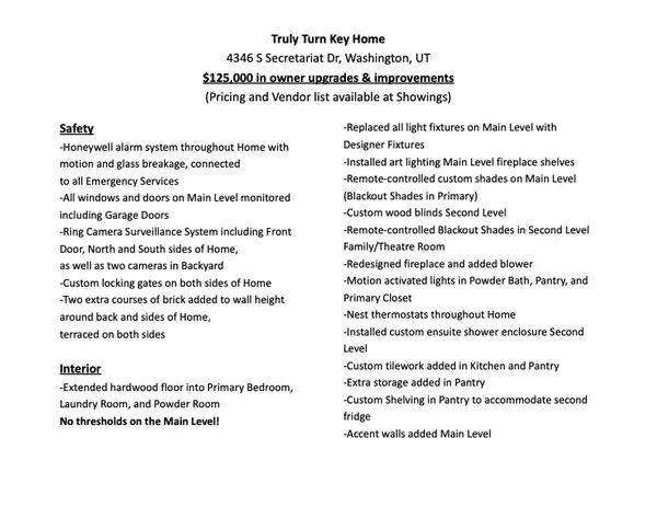 Washington, UT 84780,4346 S SECRETARIAT DR