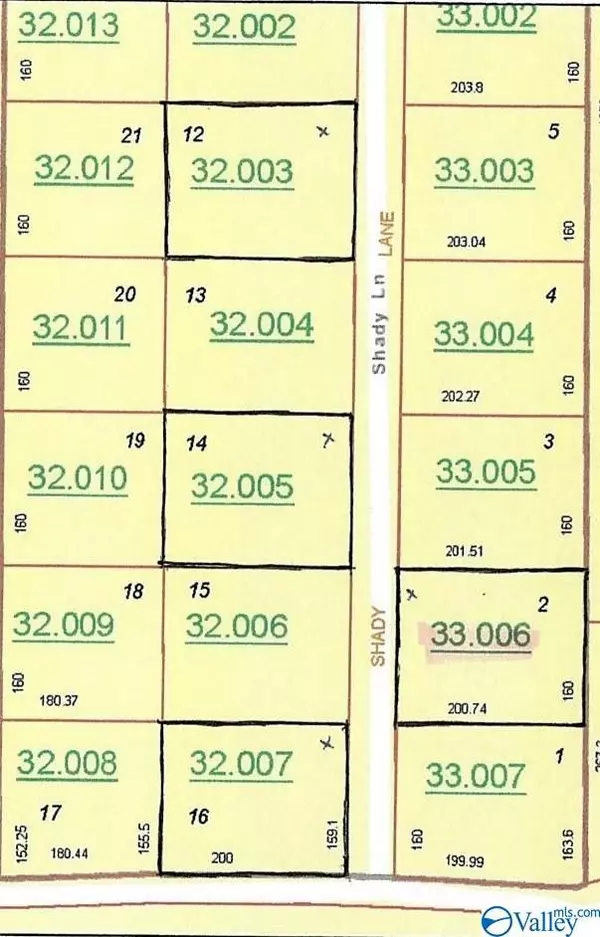 Lot 2 Shady Lane, Geraldine, AL 35974