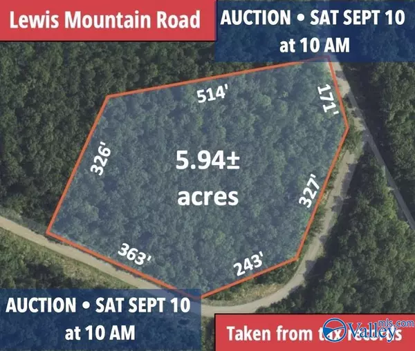 New Market, AL 35761,5.94 ac Lewis Mountain Road