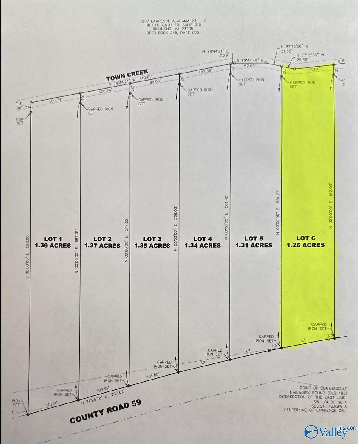 Moulton, AL 35650,Lot #6 County Road 59