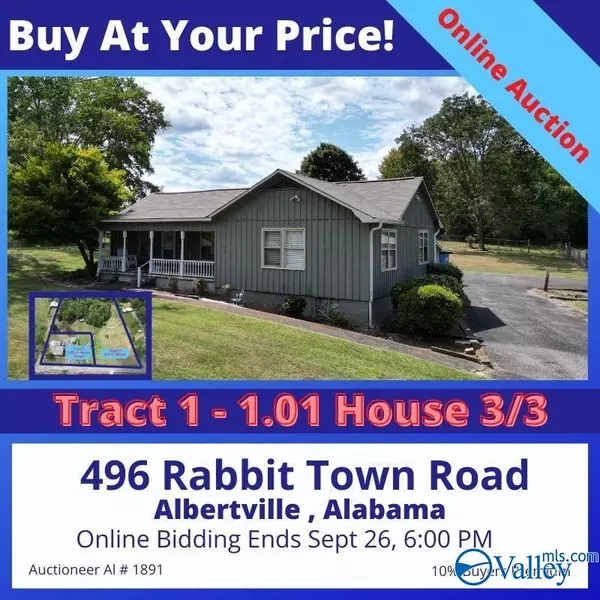 496 Rabbittown Road,  Albertville,  AL 35950