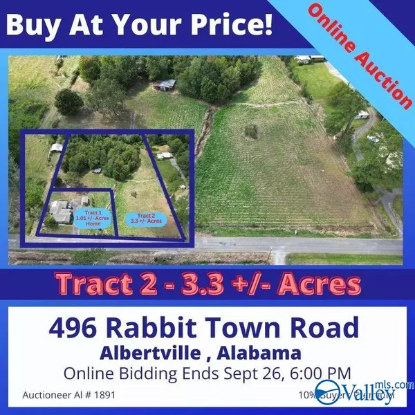 Tract 2 / 3.34 Rabbittown Road, Albertville, AL 35950