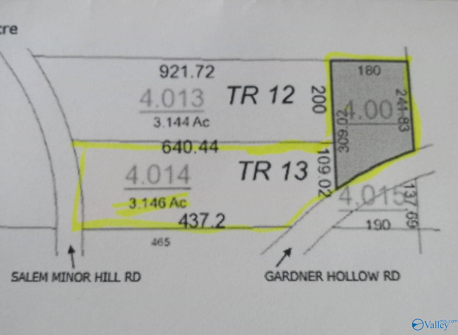 4.14 Acres Salem Minor Hill Road, Lester, AL 35647