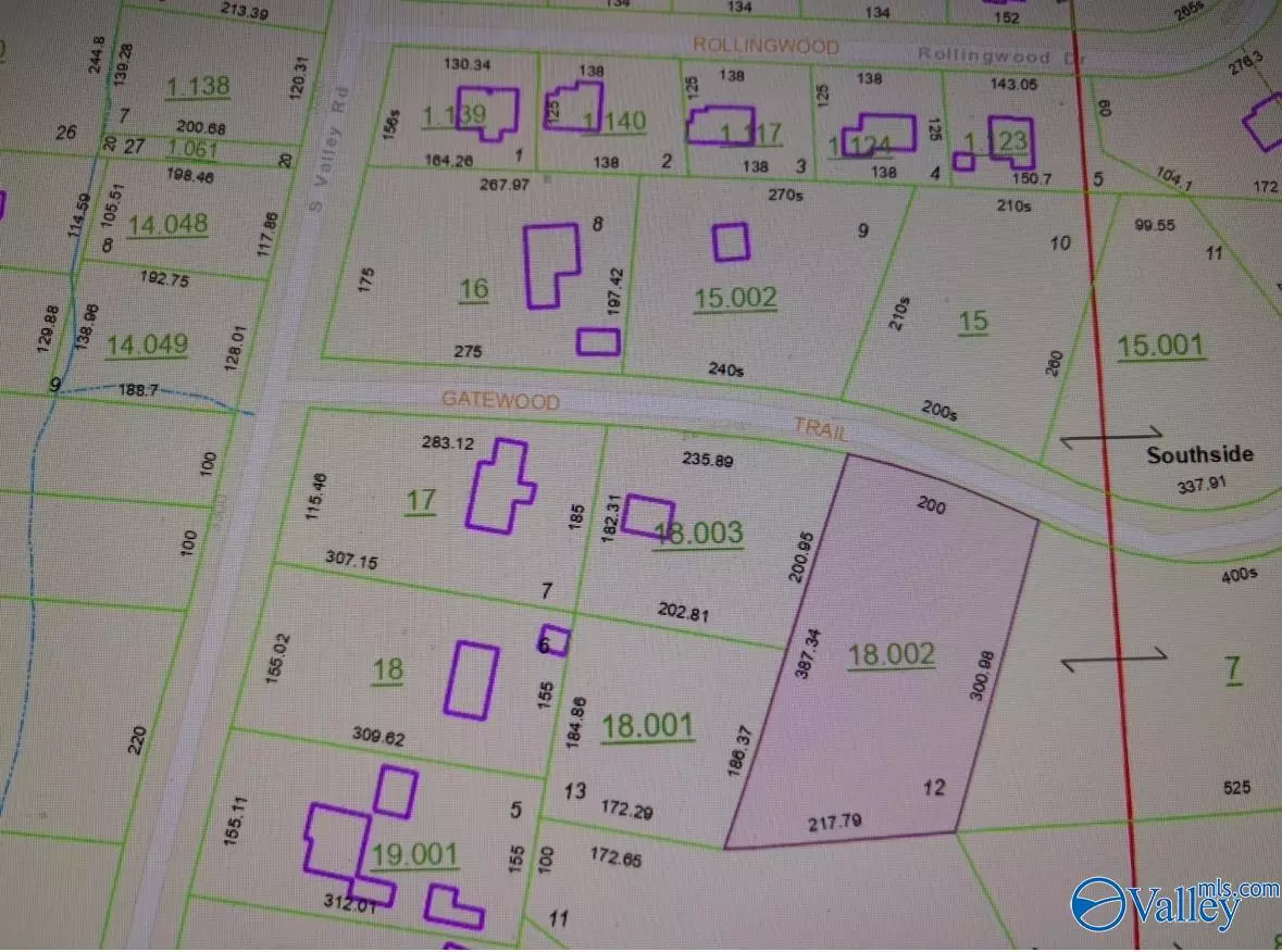 Southside, AL 35907,1.77 Gatewood Trail