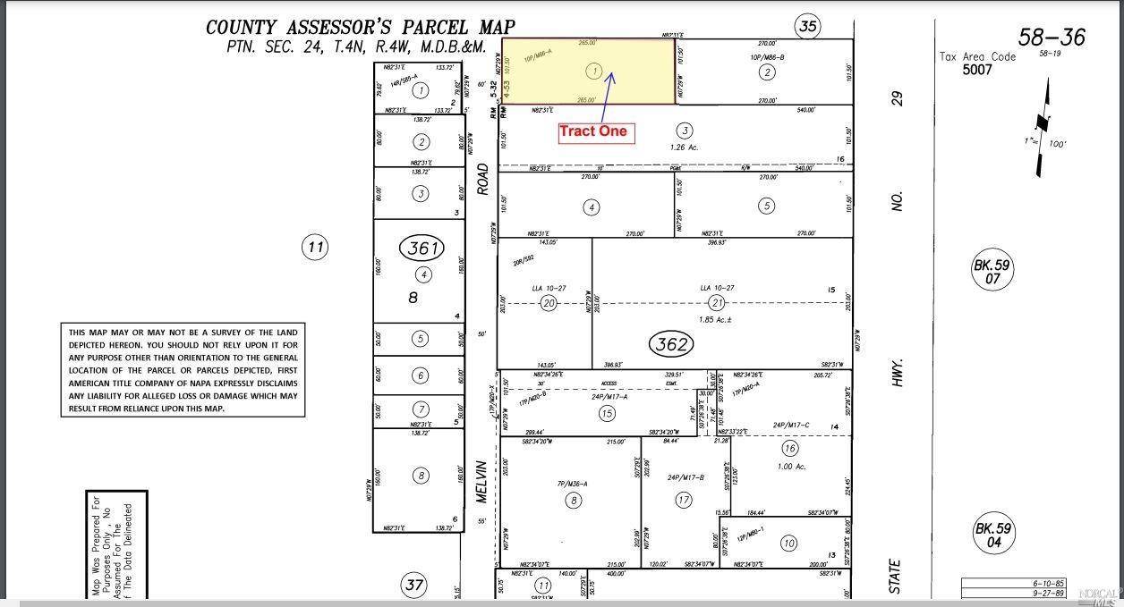 American Canyon, CA 94503,0 Melvin RD