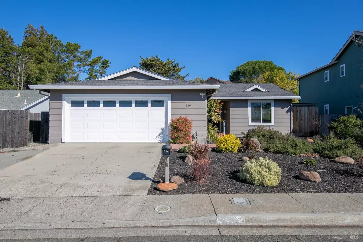 Benicia, CA 94510,549 Sandy WAY