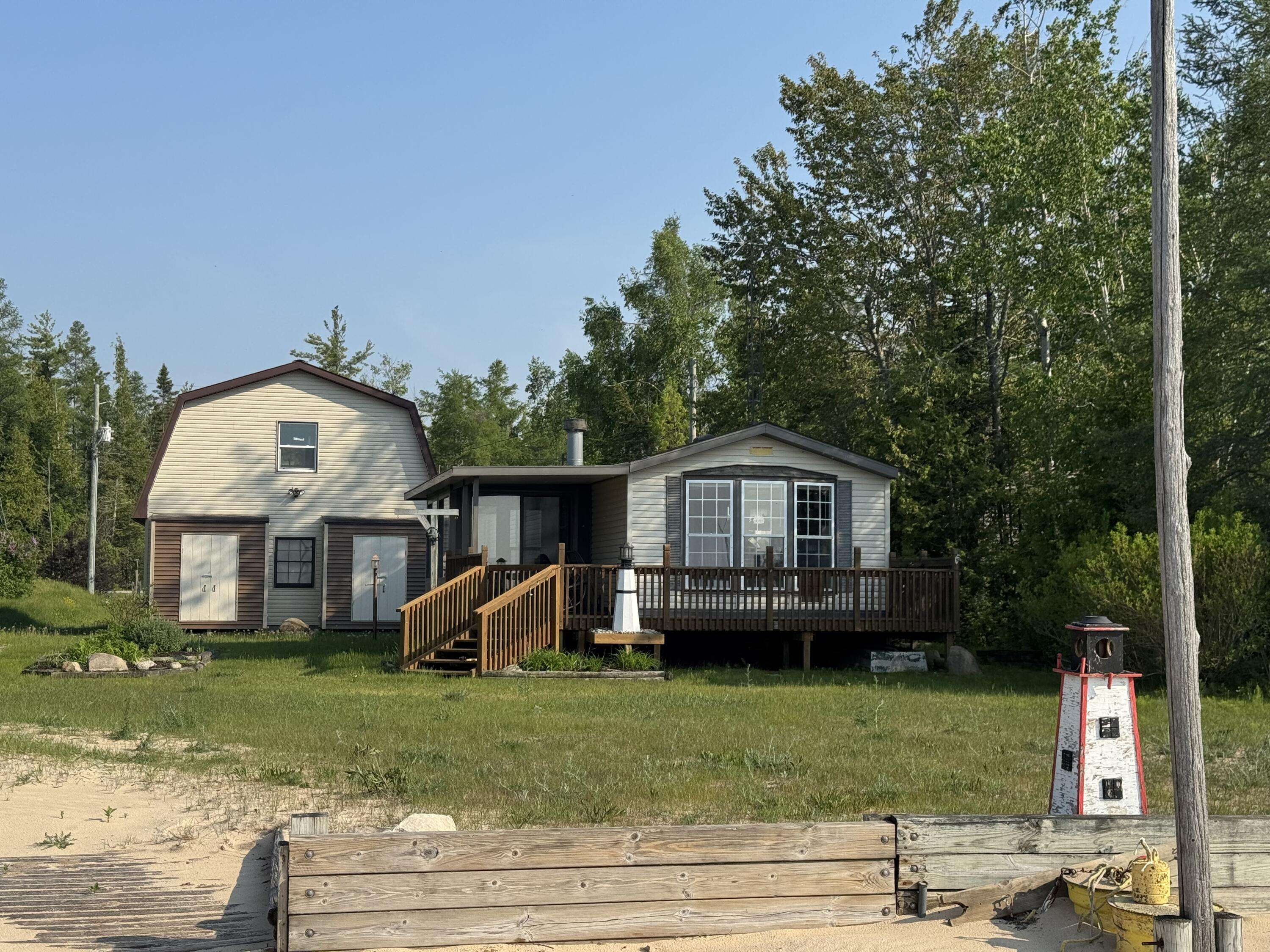 3981 Pointe DR, Carp Lake, MI 49718