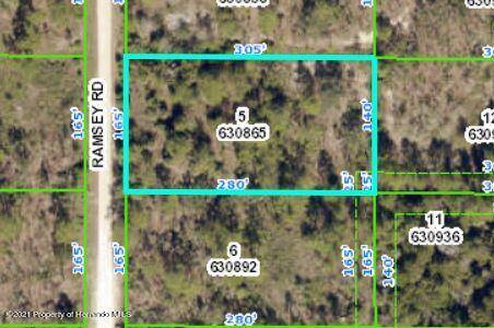 18064 RAMSEY Road, Brooksville, FL 34614