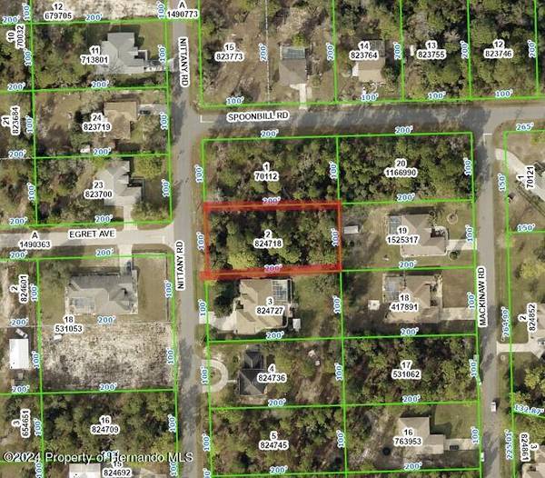 0 NITTANY Road, Weeki Wachee, FL 34613