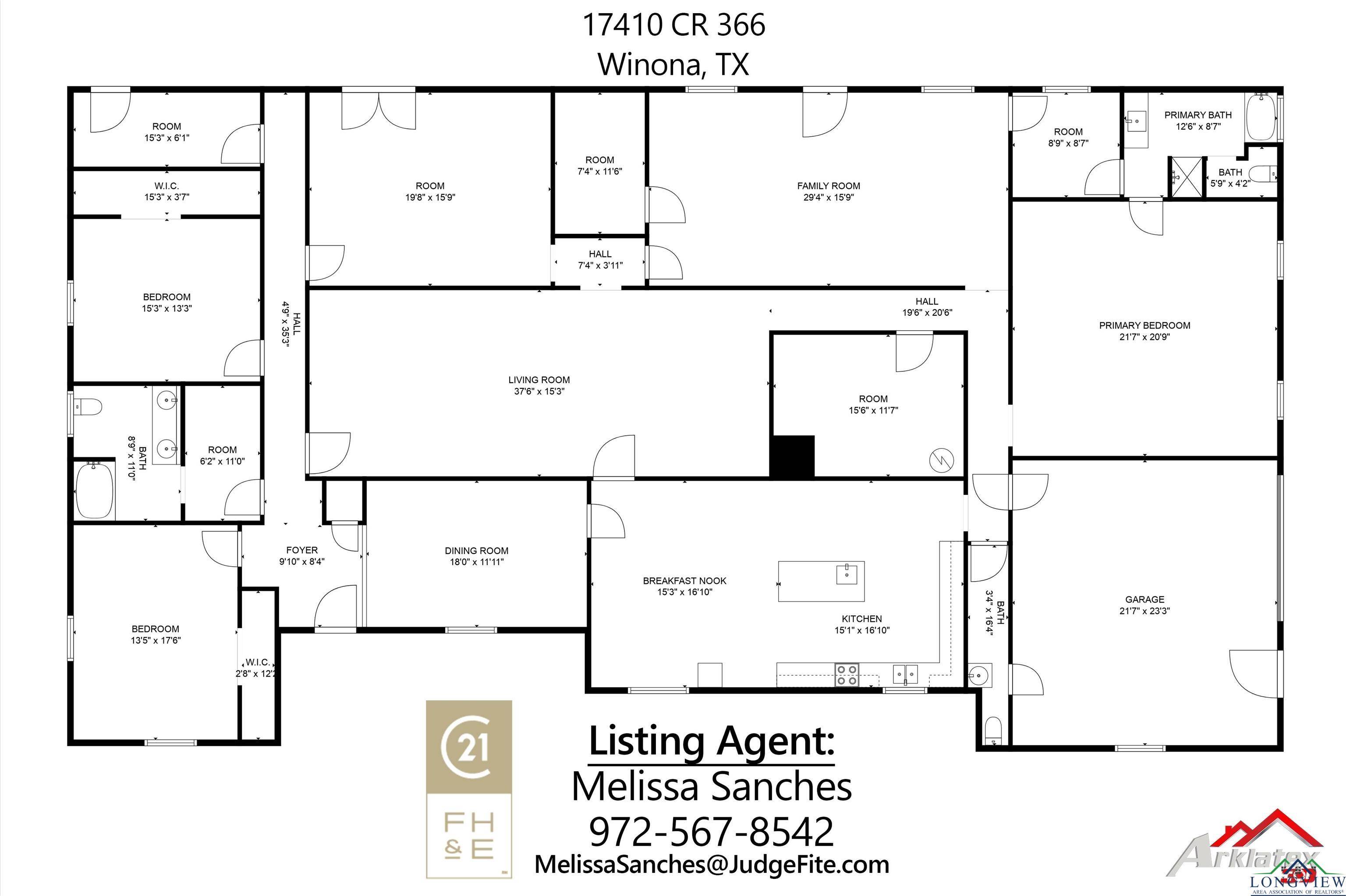 Winona, TX 75792,17410 County Road 366